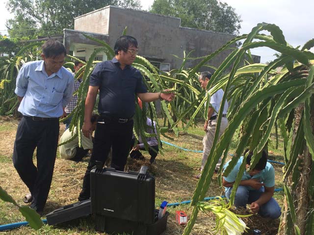 Cung cấp, lắp đặt biến tần cho máy bơm nước tưới thanh long tại Ninh Thuận